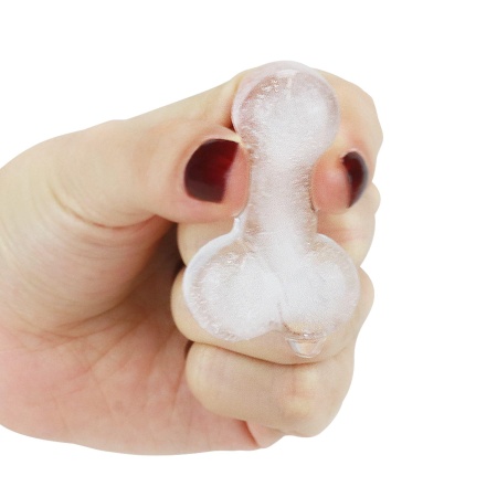 Foremka do lodu Pecker Ice Tray 5,2x3,2 cm różowa - 3