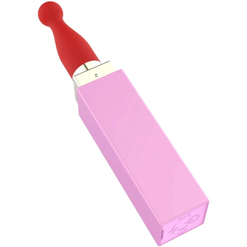 Wibrator w kształcie szminki Sealed With A Kiss Lipstick Vibe – 10 trybów wibracji, 11 cm - 2