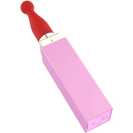 Wibrator w kształcie szminki Sealed With A Kiss Lipstick Vibe – 10 trybów wibracji, 11 cm - 2