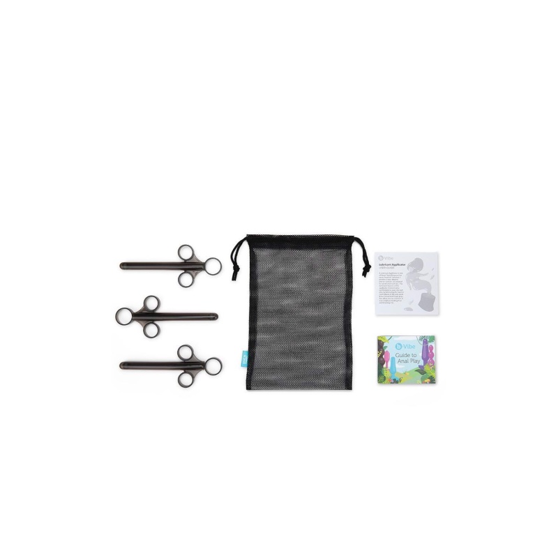 Aplikator Lubrykantu Lubricant Applicator 3-Pack - mechanizm nożycowy z osią obrotową, długość robocza 9 cm, długość całkowita 1 - 2
