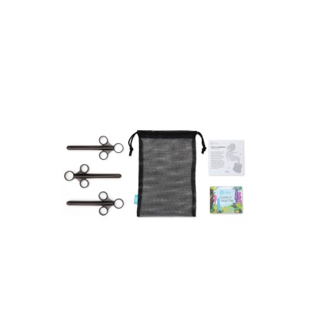 Aplikator Lubrykantu Lubricant Applicator 3-Pack - mechanizm nożycowy z osią obrotową, długość robocza 9 cm, długość całkowita 1 - 2