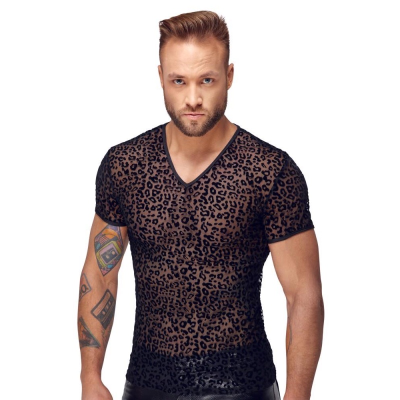 Noir M.Shirt leo 2XL - 2