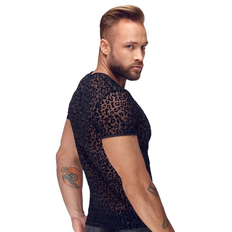 Noir M.Shirt leo 2XL - 4