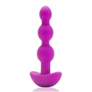 Korale analne Triplet Anal Beads Fuchsia - 2 silniki, pilot, długość wkładalna 11,7 cm - 2