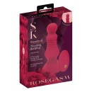 SECRET KISSES REMOTE THRUSTING ROSEBUD BUTTPLUG - 1