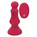 SECRET KISSES REMOTE THRUSTING ROSEBUD BUTTPLUG - 2