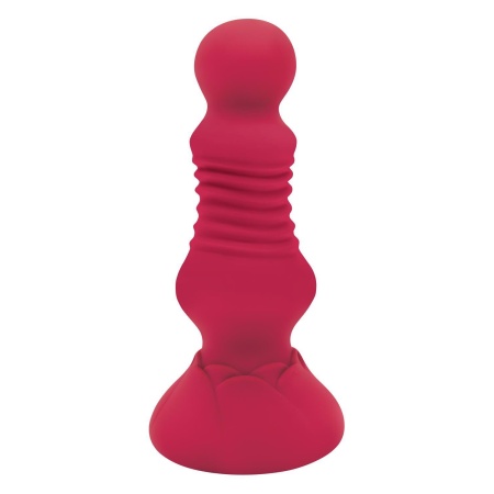 SECRET KISSES REMOTE THRUSTING ROSEBUD BUTTPLUG - 4