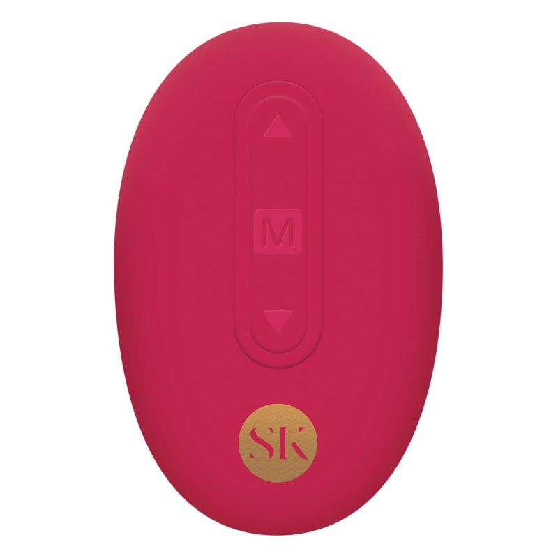 SECRET KISSES REMOTE THRUSTING ROSEBUD BUTTPLUG - 5