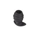 Tunel analny Intruder Open Plug M z otwartym kanałem – 7,6 cm - 3