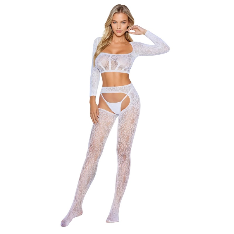 Bodystocking 2078 white - 1
