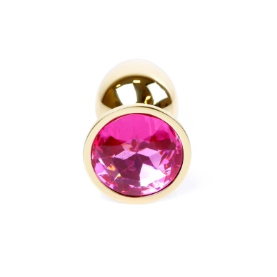 MyLove Toys - Jewellery Gold PLUG- Pink - 1