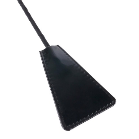 Pejcz z piórkami FFSLE Feather Crop Black – dwufunkcyjny tickler i packa, 51 cm - 4