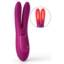 Wibrator stymulujący łechtaczkę Solis Ascend 2 PRO – dwie elastyczne końcówki, 2 silniki, funkcja podgrzewania, 16 cm - 2