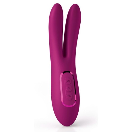 Wibrator stymulujący łechtaczkę Solis Ascend 2 PRO – dwie elastyczne końcówki, 2 silniki, funkcja podgrzewania, 16 cm - 3
