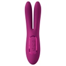 Wibrator stymulujący łechtaczkę Solis Ascend 2 PRO – dwie elastyczne końcówki, 2 silniki, funkcja podgrzewania, 16 cm - 5