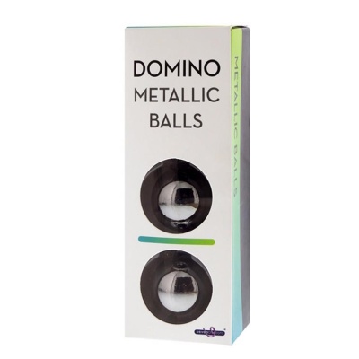 DOMINO METALLIC BALLS - SILVER - 1