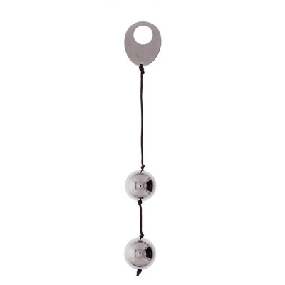 DOMINO METALLIC BALLS - SILVER - 1 2