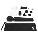 Masażer różdżka Le Wand Black z silikonową głowicą, 20 trybów wibracji, 10 intensywności, 33,5 cm - 7