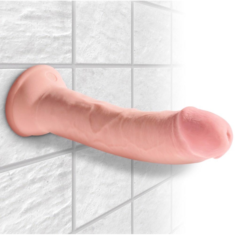 KCP 8 Triple Density – realistyczne dildo o potrójnej gęstości z przyssawką, 24,1 cm, TPE - 5