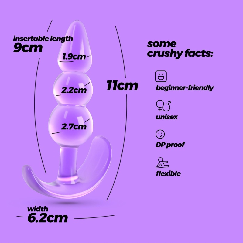 Zestaw do Higieny i Stymulacji Analnej Explorer – Irrigator 90ml, Lubrykant Wodny 50ml, Plug Silikonowy 11cm - 7