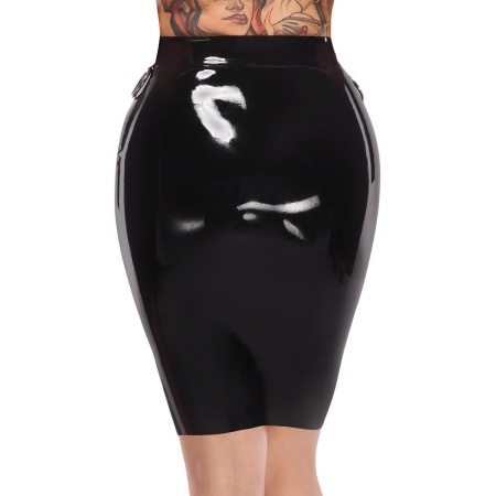 Latex Skirt L - 6