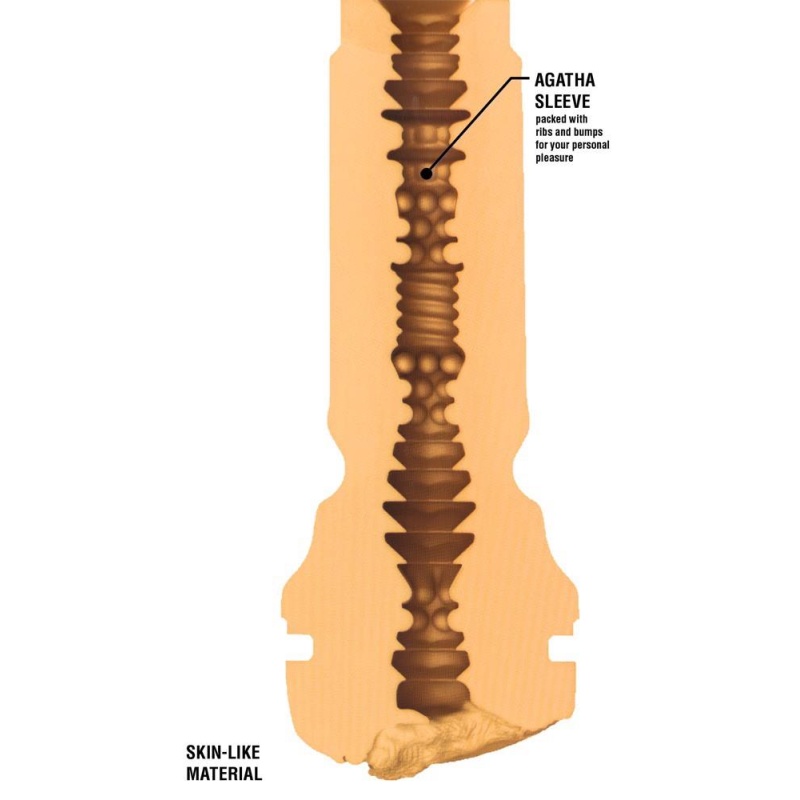 Masturbator Feel Agatha Vega - realistyczna replika waginy, 22 cm - 5