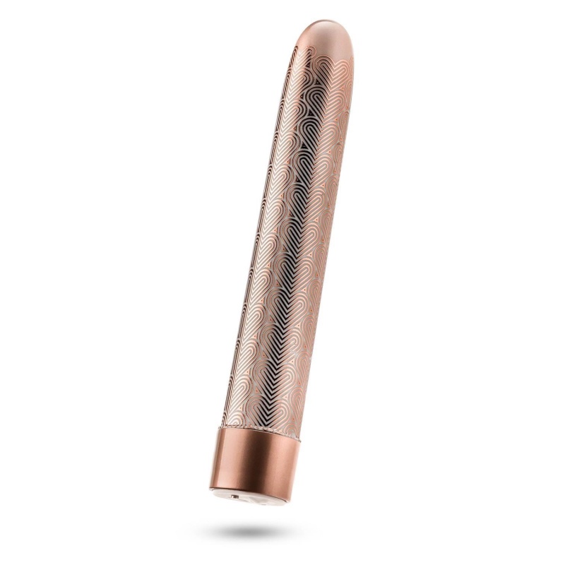 Wibrator Lattice 7″ RumbleTech - 10 funkcji drgań, IPX7, 17,8 cm - 3