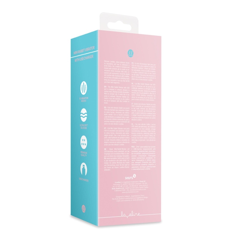 Mini Rabbit Vibrator with USB Charger - 3