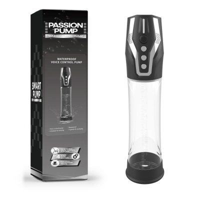 Pompka- PASSION PUMP, PREMIUM RECHARGEABLE AUTOMATIC WATERPROOF PUMP, Voice control - 1