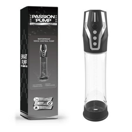Pompka- PASSION PUMP, PREMIUM RECHARGEABLE AUTOMATIC WATERPROOF PUMP, Voice control - 1