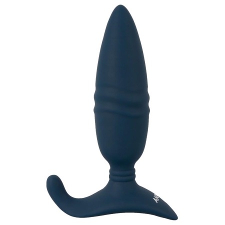 ANOS RC Thrusting Butt Plug z wibracją - silikonowy stymulator analny, śr. 2-4,1 cm, długość 16,8 cm - 6