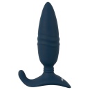 ANOS RC Thrusting Butt Plug z wibracją - silikonowy stymulator analny, śr. 2-4,1 cm, długość 16,8 cm - 6