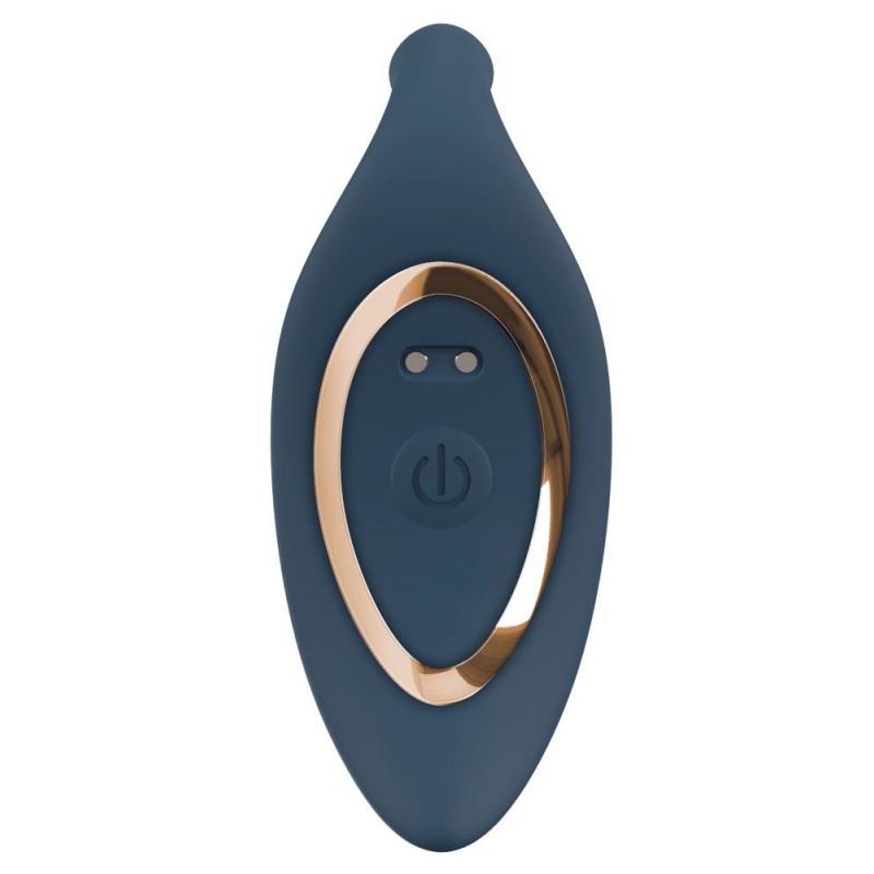 ANOS RC Thrusting Butt Plug z wibracją - silikonowy stymulator analny, śr. 2-4,1 cm, długość 16,8 cm - 8