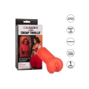 Masturbator The She Devil 14 cm z zamkniętym końcem i teksturowanym kanałem - 4