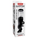Masturbator automatyczny Mega-Bator Ass Black/Clear – napęd rotacyjno-posuwisty, wkładka TPE, 27,9 cm - 1