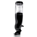 Masturbator automatyczny Mega-Bator Ass Black/Clear – napęd rotacyjno-posuwisty, wkładka TPE, 27,9 cm - 3