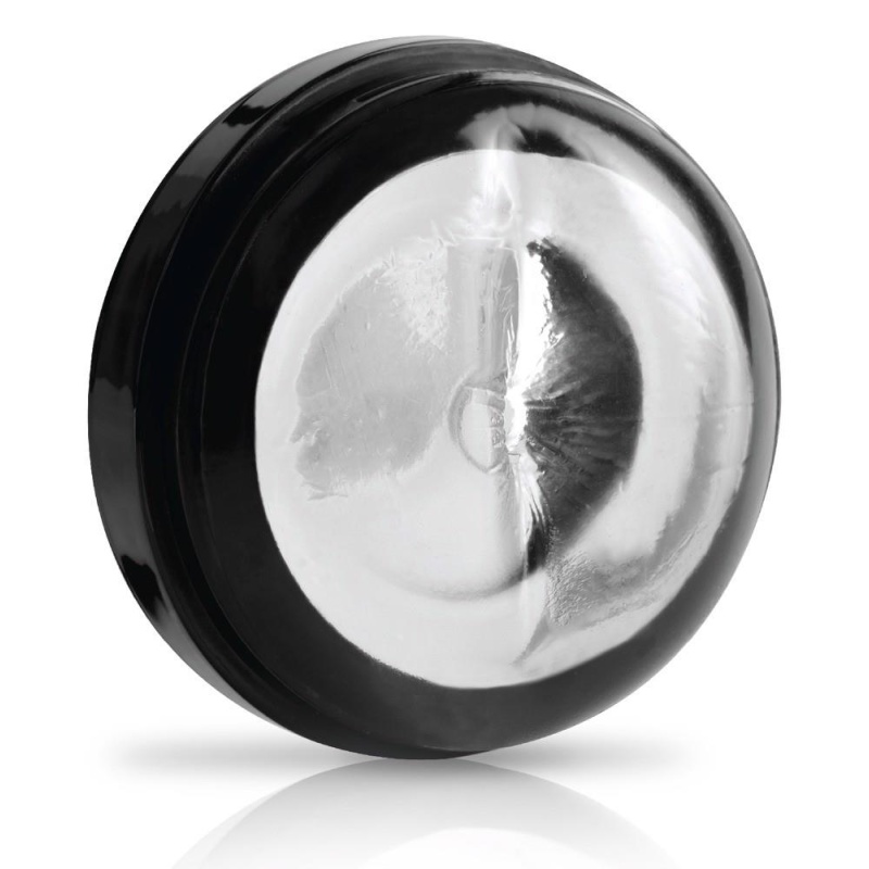 Masturbator automatyczny Mega-Bator Ass Black/Clear – napęd rotacyjno-posuwisty, wkładka TPE, 27,9 cm - 4