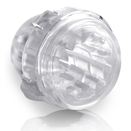 Masturbator automatyczny Mega-Bator Ass Black/Clear – napęd rotacyjno-posuwisty, wkładka TPE, 27,9 cm - 6