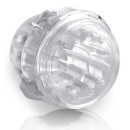 Masturbator automatyczny Mega-Bator Ass Black/Clear – napęd rotacyjno-posuwisty, wkładka TPE, 27,9 cm - 6
