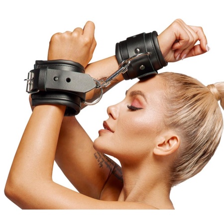 Leather Handcuffs - 4