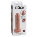 Uncut 6in. – Realistyczna replika penisa z ruchomym napletkiem, 16,5 cm - 1