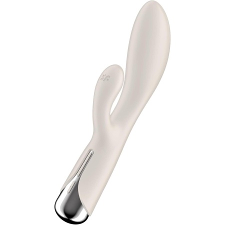 Wibrator królik Spinning Rabbit 1 z rotacją punktu G i wibracją łechtaczki, 3 silniki, długość całkowita 20 cm, część wkładana 1 - 1