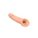 Penis Sheath RealRock 23 cm - anatomiczna nakładka z bezftalanowego Skin TPE o realistycznej fakturze - 5