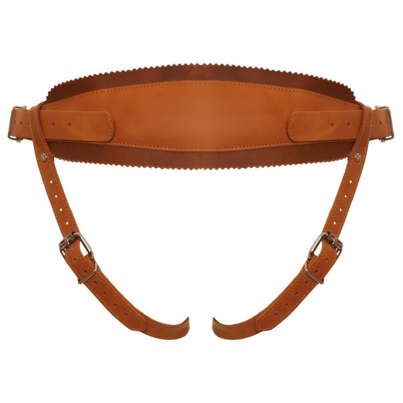 Leather StrapOn natural S/M - 7