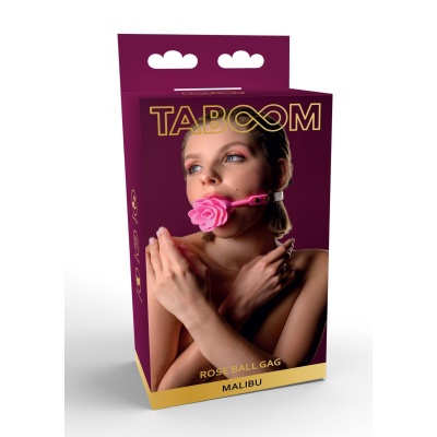 Mouth Gag Pink - 1 2