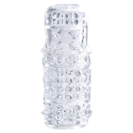 Rękaw do masturbatora TrueGrip Gen 2 - teksturowana, rozciągliwa wkładka TPE 13-14 cm, średnica wewnętrzna 2,1 cm - 1