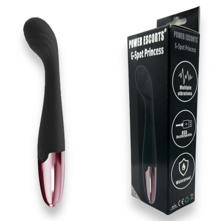 Wibrator punktu G – G Spot Princess 18 cm czarny - 2