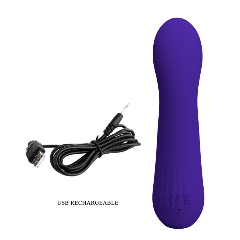 Wibrator punktu G Faun - akumulatorowy, 12 funkcji wibracji, 19 cm - 12