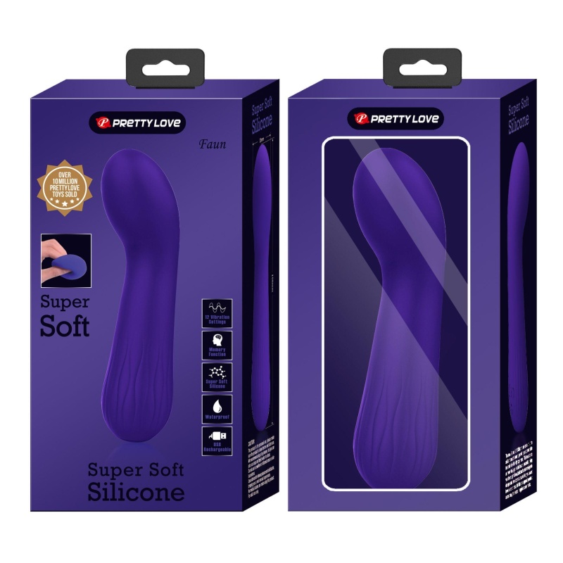 Wibrator punktu G Faun - akumulatorowy, 12 funkcji wibracji, 19 cm - 13