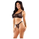 BAD BITCH BLING BRALETTE & BIKINI PANTY, S/M - 2